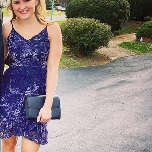 Velvet small dress from Lulus